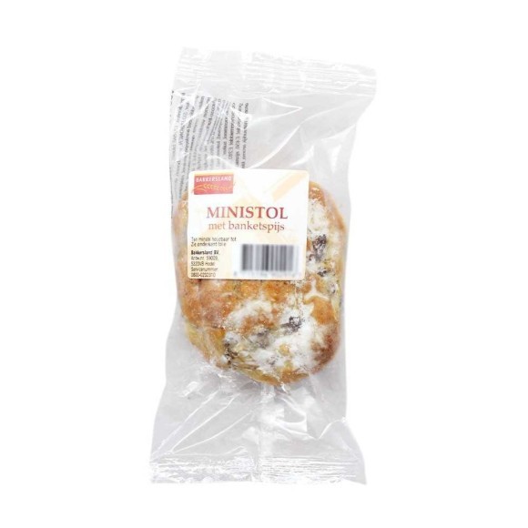 Bakkersland Ministol met Banketspijs 100g/ Mini Christmas Bread Bakkersland Ministol met Banketspijs 100g/ Mini Christmas Bread