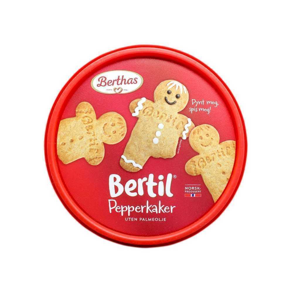Berthas Bertil Pepperkaker 350g/ Gingerman Cookies