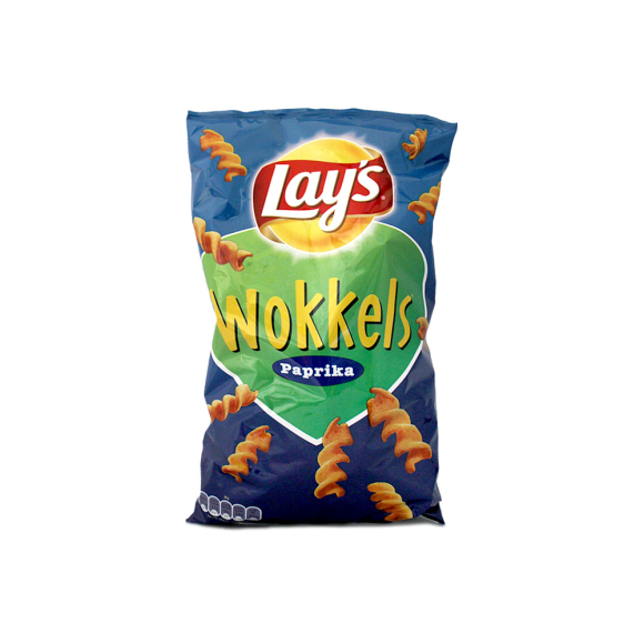 Lay's Wokkels Paprika / Patatas Fritas con sabor a Pimentón 115g Lay's Wokkels Paprika / Patatas Fritas con sabor a Pimentón 115g