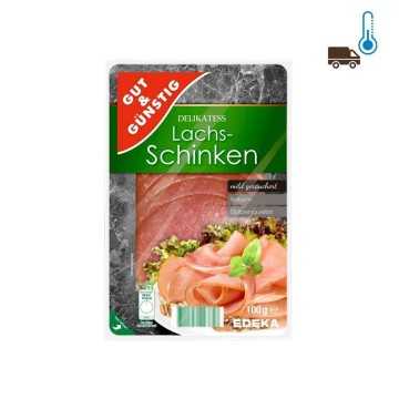 Gut&Günstig Delikatess Lachs-Schinken 100g/ Sliced Ham