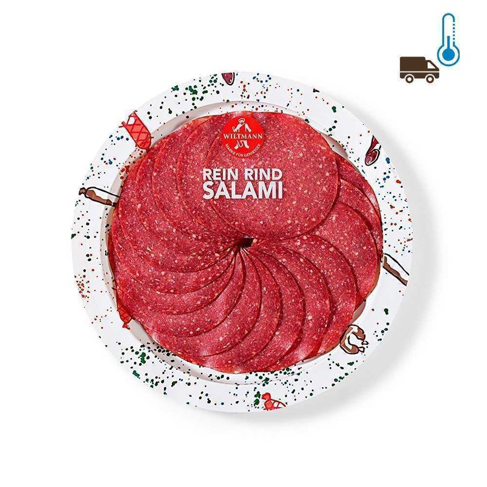Wiltmann Rein Rind Salami / Salami de Ternera 80g