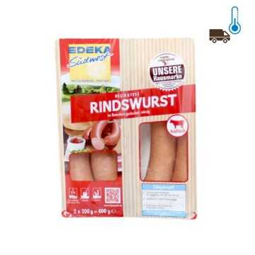 Edeka Rindswurst x2 400g/ Beef Sausage