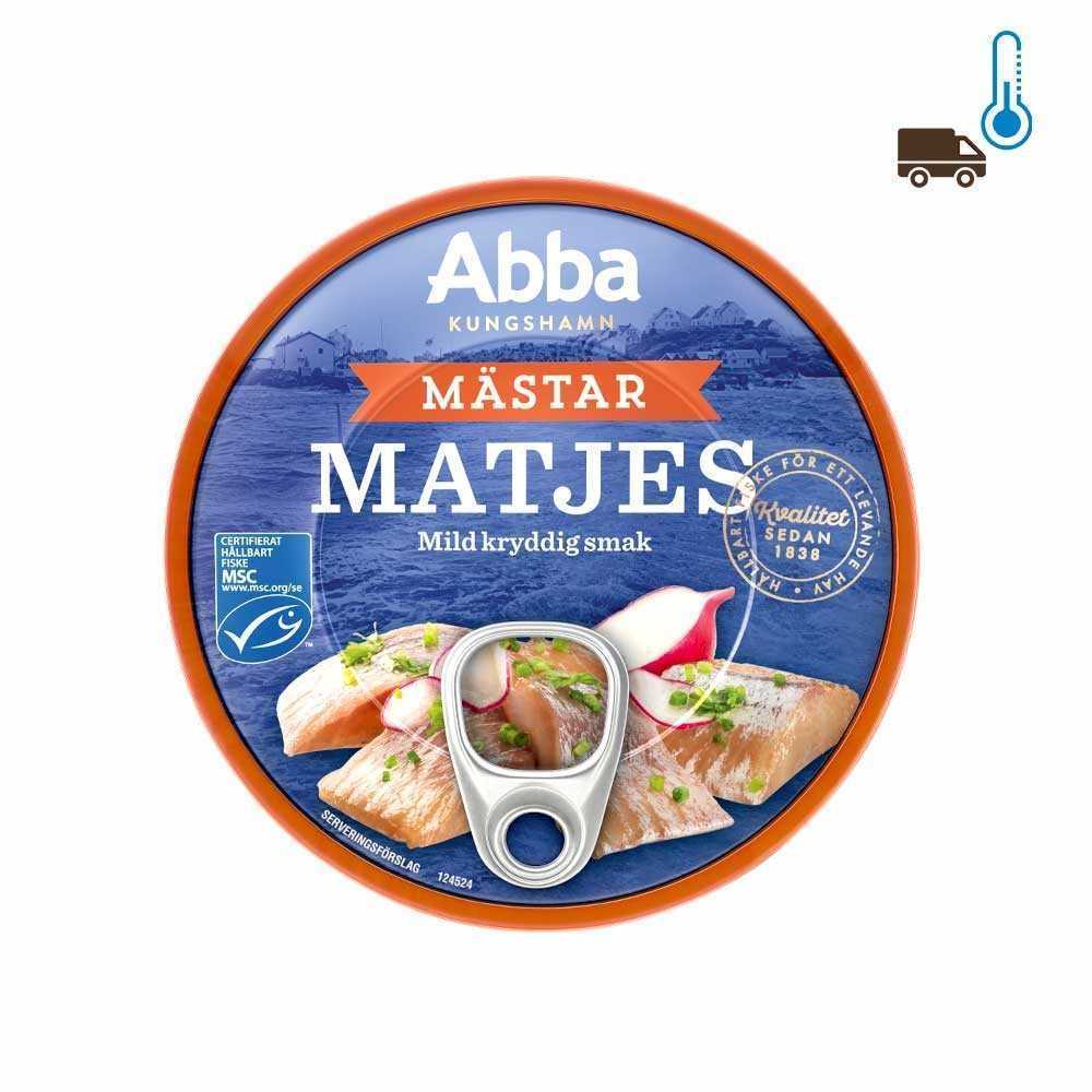 Abba Mästarmatjes / Arenques Condimentados Suaves 200g