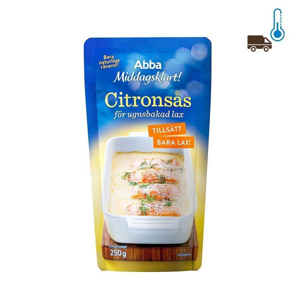 Abba Citronsås för Ungsbakad Lax 250g/ Lemon Sauce for Fish