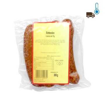 Mettenden Smoked Sausage x4/ Salchicha Ahumada