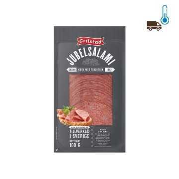 Grilstad Jubelsalami 100g/ Sliced Salami