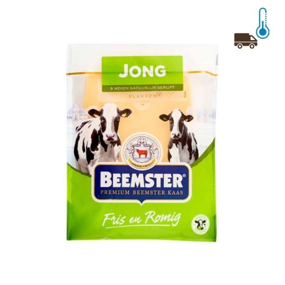Beemster Jong Kaas Plakken / Queso Joven en Lonchas 150g Beemster Jong Kaas Plakken / Queso Joven en Lonchas 150g