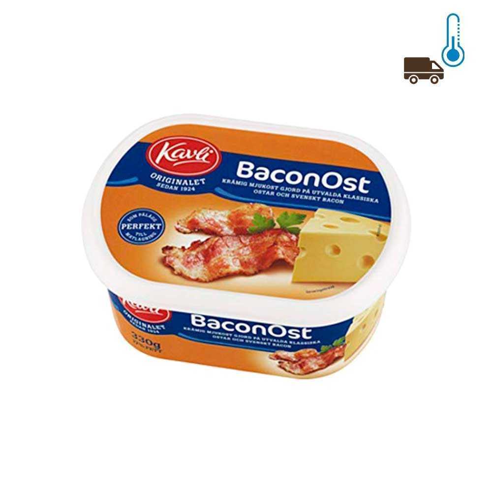 Kavli Bacon Ost / Untable Queso y Bacon 330g