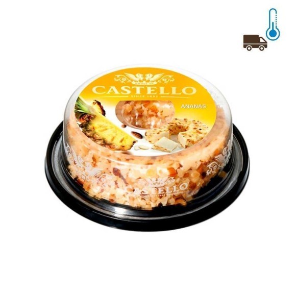 Castello Frischkäse Ananas 60% / Queso Fresco con Piña 125g Castello Frischkäse Ananas 60% / Queso Fresco con Piña 125g