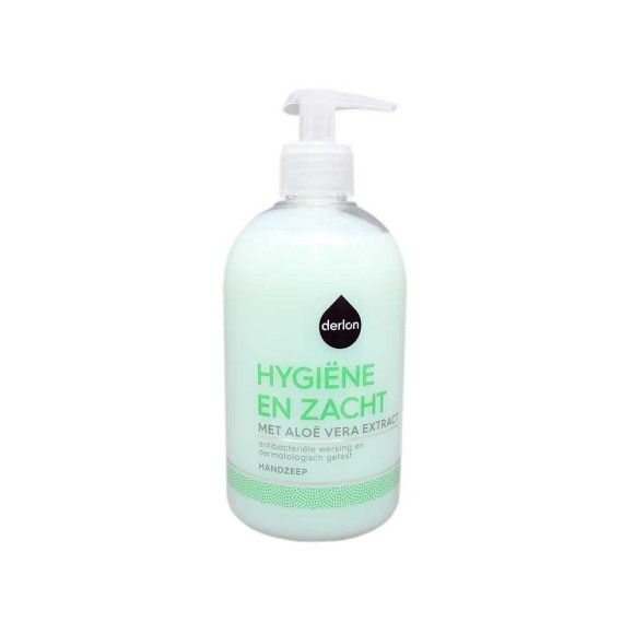Derlon Handzeep Antibacteriële Aloë / Antibacterian Hand Soap 500ml Derlon Handzeep Antibacteriële Aloë / Antibacterian Hand Soap 500ml