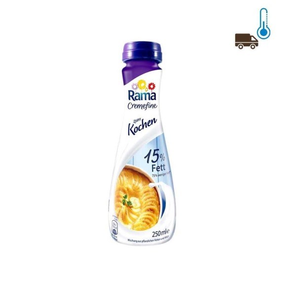 Rama Kochen 15% Fett 250ml/ Cooking Cream Alternative Rama Kochen 15% Fett 250ml/ Cooking Cream Alternative