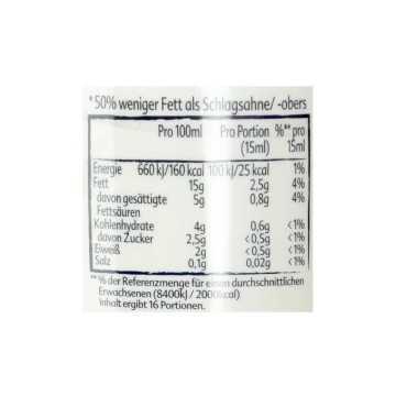 Rama Kochen 15% Fett / Alternativa a la Nata para Cocinar 15% Grasa 250ml
