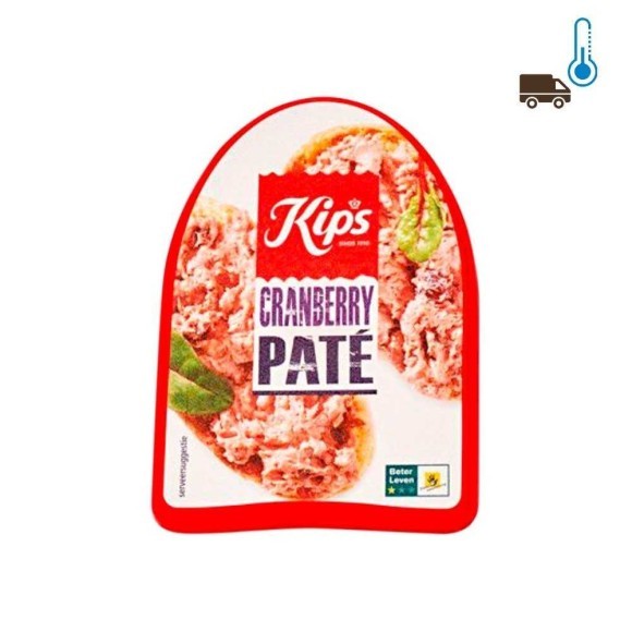Kips Pate Cranberry / Paté con Arándanos 125g Kips Pate Cranberry / Paté con Arándanos 125g