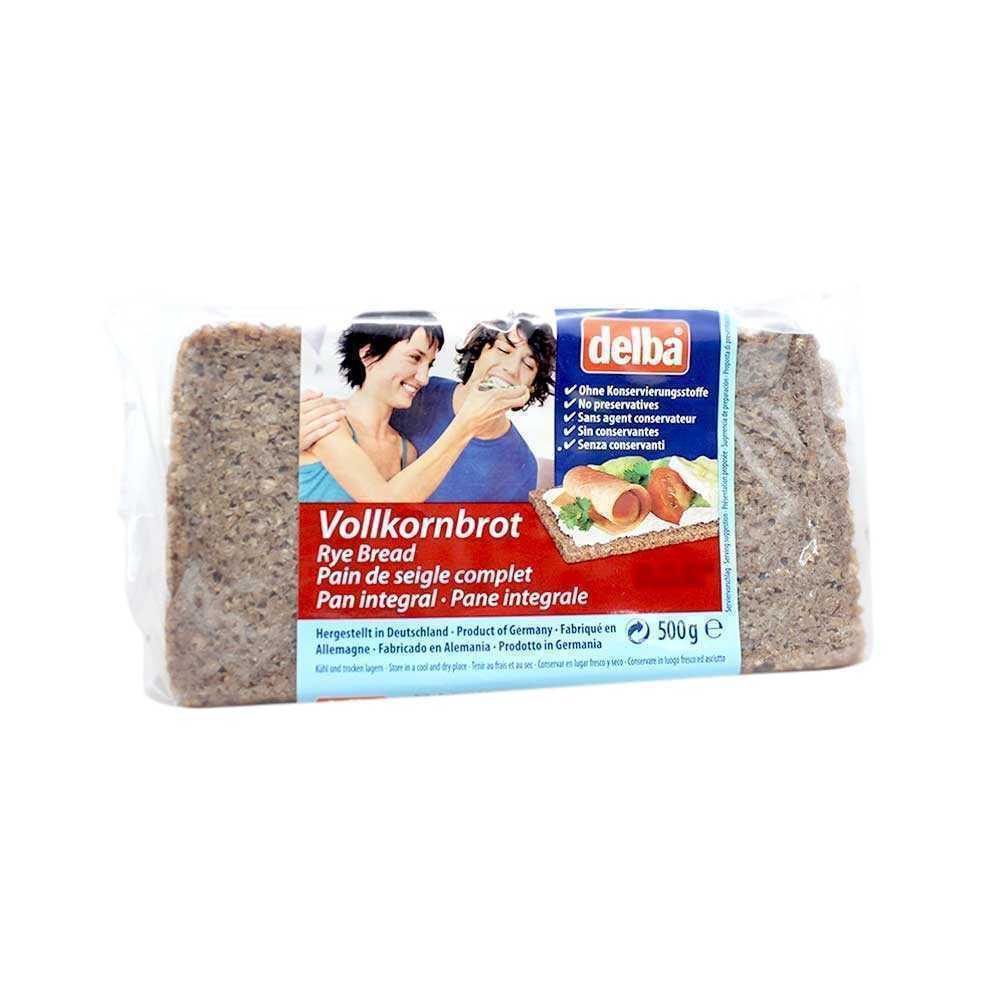 Delba Volkornbrot 500g/ Rye Bread