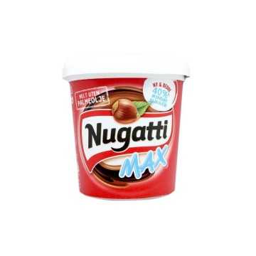 Nugatti Max 420g/ Untable Chocolate y Avellanas Menos Azúcar