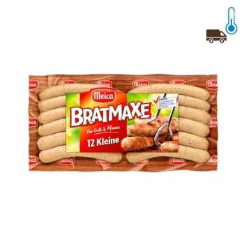 Meica Bratwurst Bratmaxe BBQ x12 / Salchichas Bratwurst para Barbacoa 250g