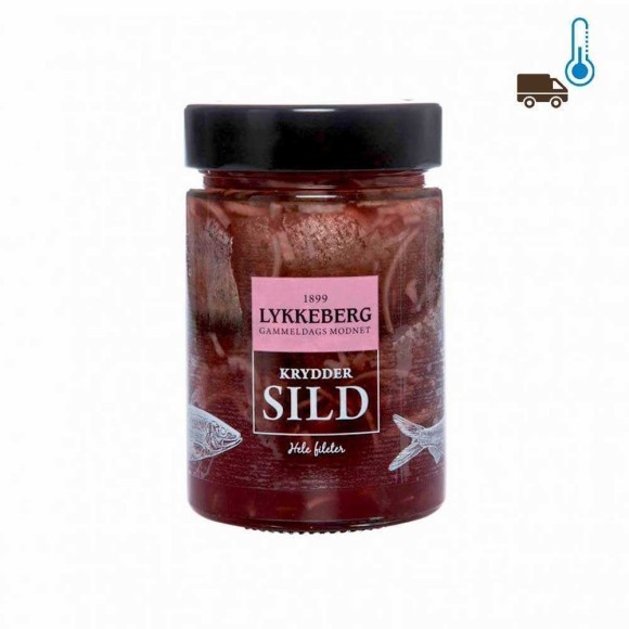 Lykkeberg Krydder Sild / Arenques en Escabeche 160g Lykkeberg Krydder Sild / Arenques en Escabeche 160g