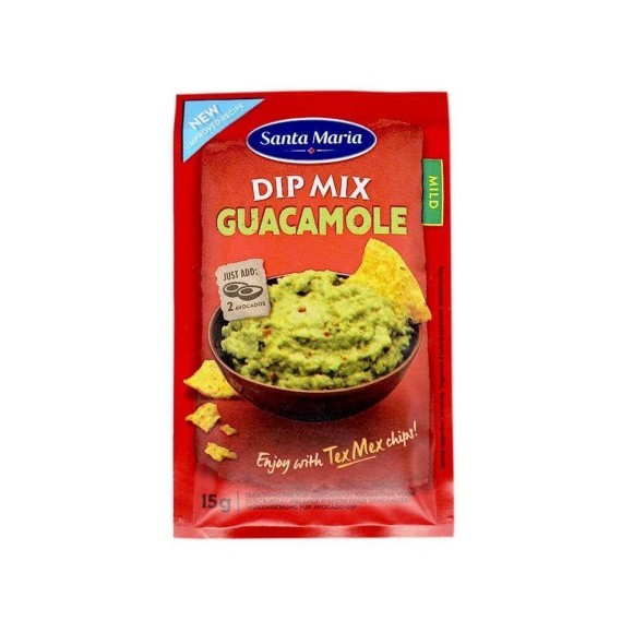 Santa Maria Guacamole Dip Mix / Guacamole Dip 15g Santa Maria Guacamole Dip Mix / Guacamole Dip 15g