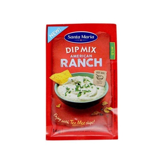 Santa Maria American Ranch Dip Mix 14g Santa Maria American Ranch Dip Mix 14g