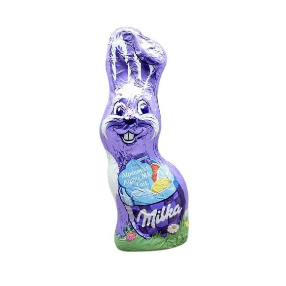 Milka Schmunzelhase Alpenmilch / Conejo de Chocolate 90g Milka Schmunzelhase Alpenmilch / Conejo de Chocolate 90g