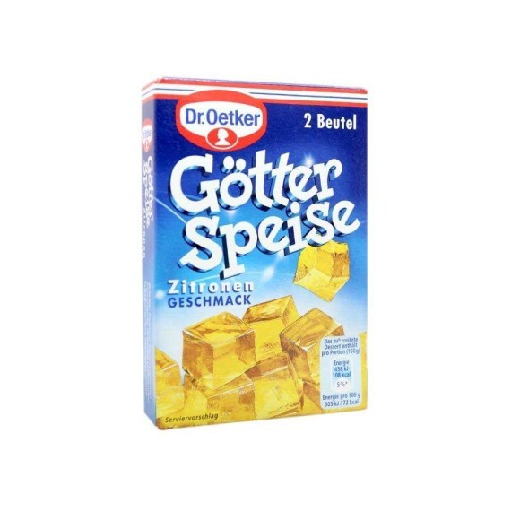 Dr.Oetker Götterspeise Zitronen-Geschmack x2/ Lemon Jelly Mix Dr.Oetker Götterspeise Zitronen-Geschmack x2/ Lemon Jelly Mix