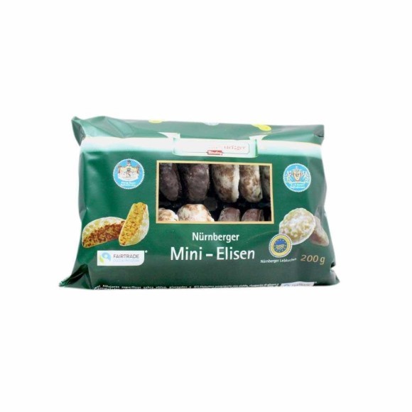 Haeberlein-Metzger Nürnberger Mini-Elisen 200g/ Mini Gingerbread Haeberlein-Metzger Nürnberger Mini-Elisen 200g/ Mini Gingerbread