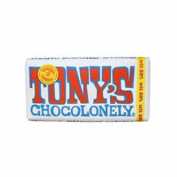 Tony's Chocolonely 28% wit 180g/ White Chocolate