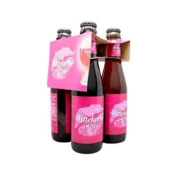 Wittekerke Rosé The Fruity Pink Beer / Cerveza de Frutas 4x25cl