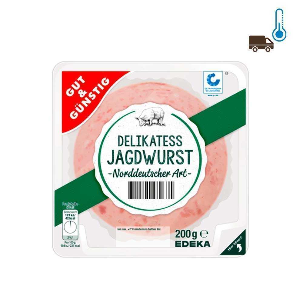 Gut&Günstig Delikatess Jagdwurst 200g/ Embutido de Cerdo
