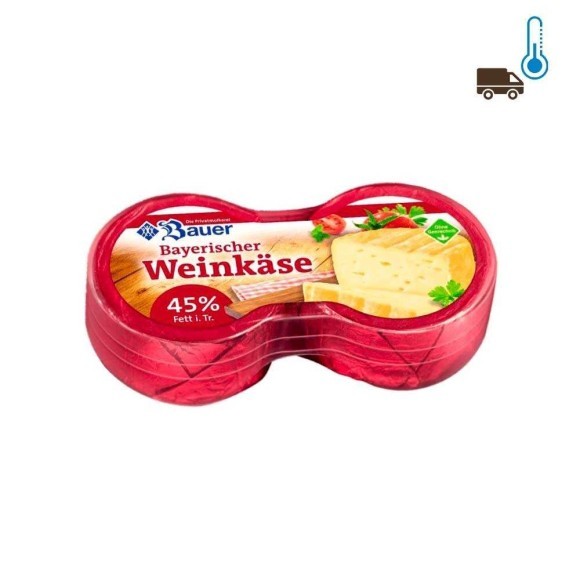 Bauer Bayerischer Weinkäse x2 125g/ Wine Cheese Bauer Bayerischer Weinkäse x2 125g/ Wine Cheese