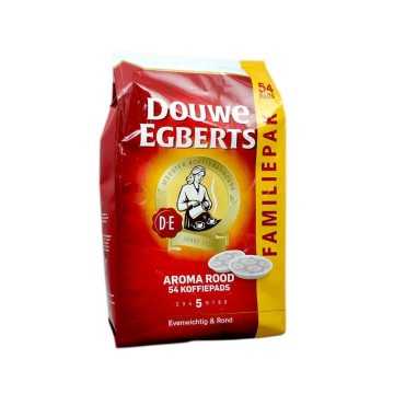 Douwe Egberts Aroma Rood Koffiepads / Bolsitas de Café x54