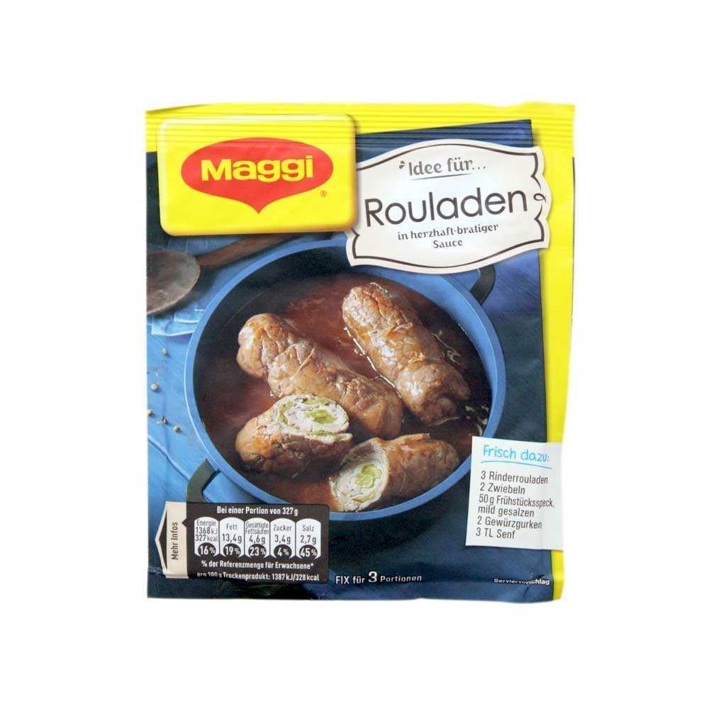 Maggi Rouladen Sauce Mix / Mezcla para Salsa de Carne Asada 33g
