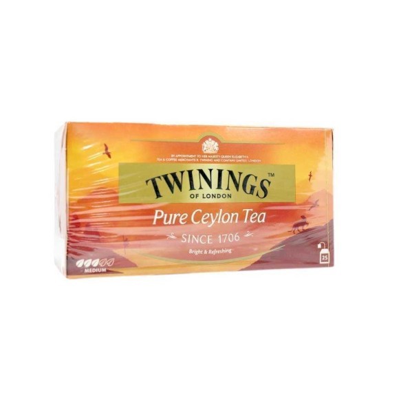 Twinings Pure Ceylon Tea x25 / Té de Ceylán 50g Twinings Pure Ceylon Tea x25 / Té de Ceylán 50g