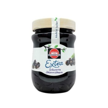 Schwartau Extra Scharzwe Johannisbeere / Mermelada de Grosella Negra 340g