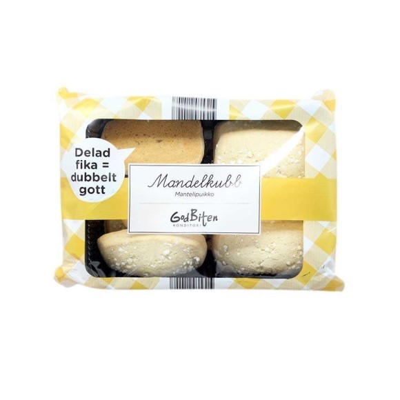 GodBiten Mandelkubb / Galletas de Almendra 210g GodBiten Mandelkubb / Galletas de Almendra 210g