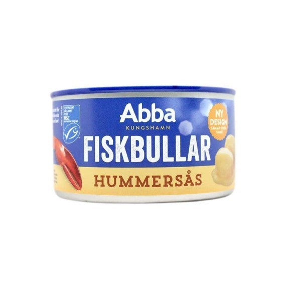 Abba Fiskbullar Hummersås 375g/ Fish Balls in Lobster Sauce Abba Fiskbullar Hummersås 375g/ Fish Balls in Lobster Sauce