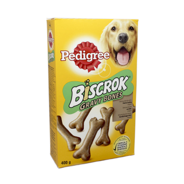 Pedigree Biscrok Gravy Bones / Galletas Horneadas para Perros 400g
