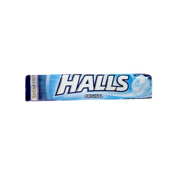 Halls Original Sugar Free / Caramelos Mentolados Sin Azúcar 34g Halls Original Sugar Free / Caramelos Mentolados Sin Azúcar 34g