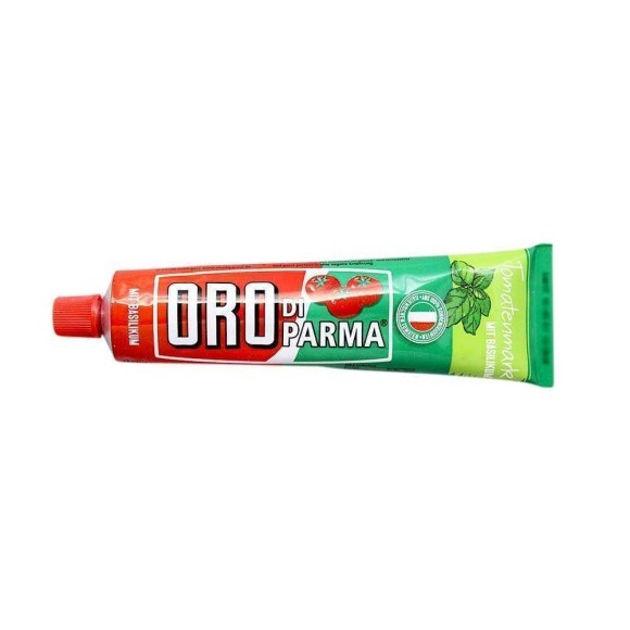 Oro di Parma Tomatenmark mit Basilikum / Tomate Concentrado con Albahaca 200g Oro di Parma Tomatenmark mit Basilikum / Tomate Concentrado con Albahaca 200g