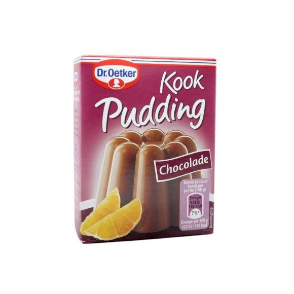 Dr.Oetker Kook Pudding Chocolade 80g/ Chocolate Pudding Dr.Oetker Kook Pudding Chocolade 80g/ Chocolate Pudding