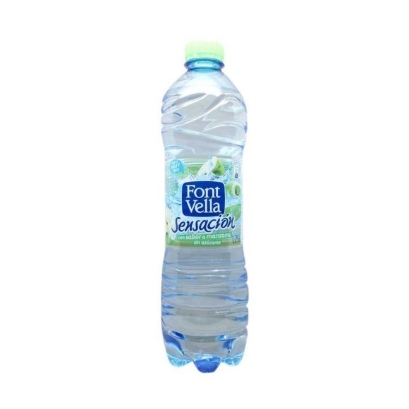 Font Vella Sensación Manzana sin Azúcar 1,25L/ Apple Water Font Vella Sensación Manzana sin Azúcar 1,25L/ Apple Water