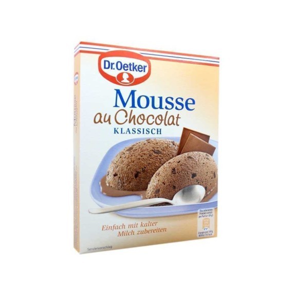 Dr.Oetker Mousse au Chocolat Klassisch / Mezcla para Mousse de Chocolate 92g Dr.Oetker Mousse au Chocolat Klassisch / Mezcla para Mousse de Chocolate 92g
