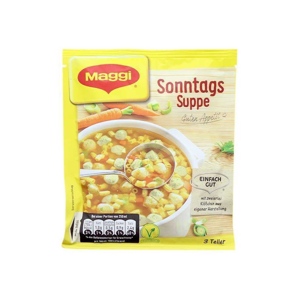 Maggi Sonntags Suppe 750ml/ Sunday Soup