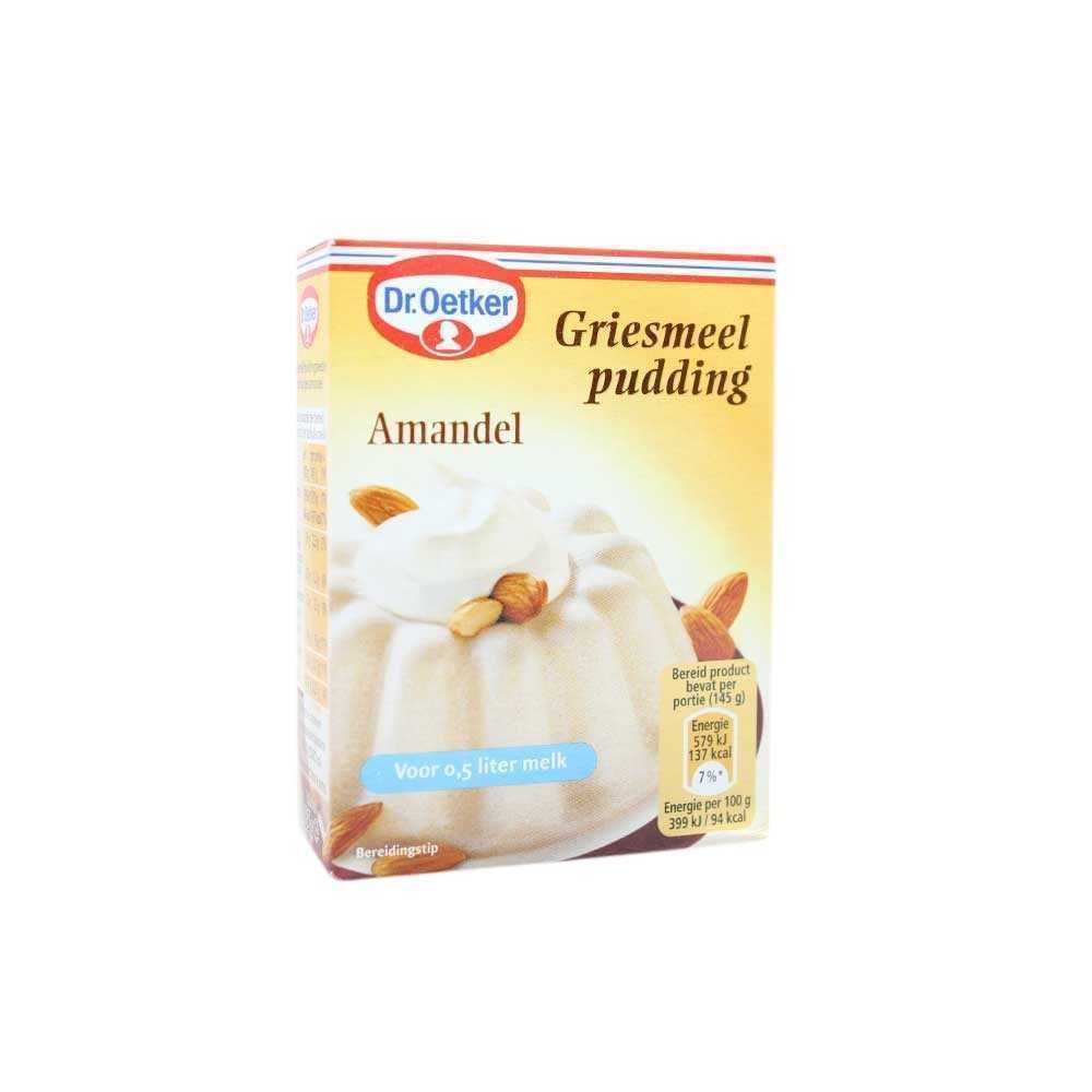 Dr.Oetker Griesmeel Pudding Amandel 85g/ Pudin de Sémola sabor Almendra
