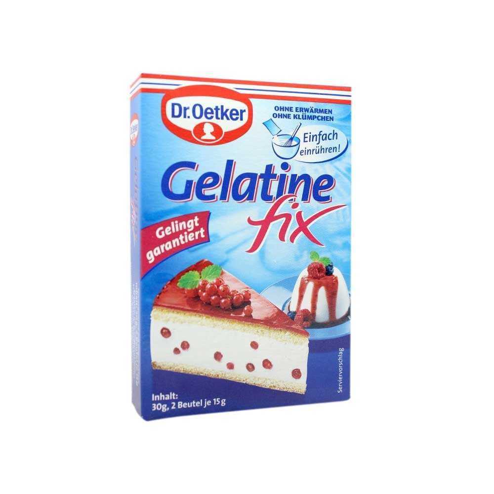 Dr.Oetker Gelatine Fix 30g/ Gelatina Fácil