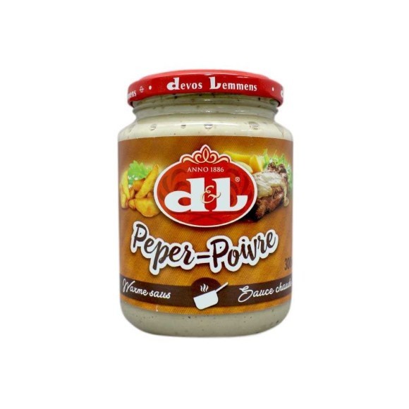 Devos & Lemmens Peper-Poivre 300ml/ Pepper Sauce Devos & Lemmens Peper-Poivre 300ml/ Pepper Sauce