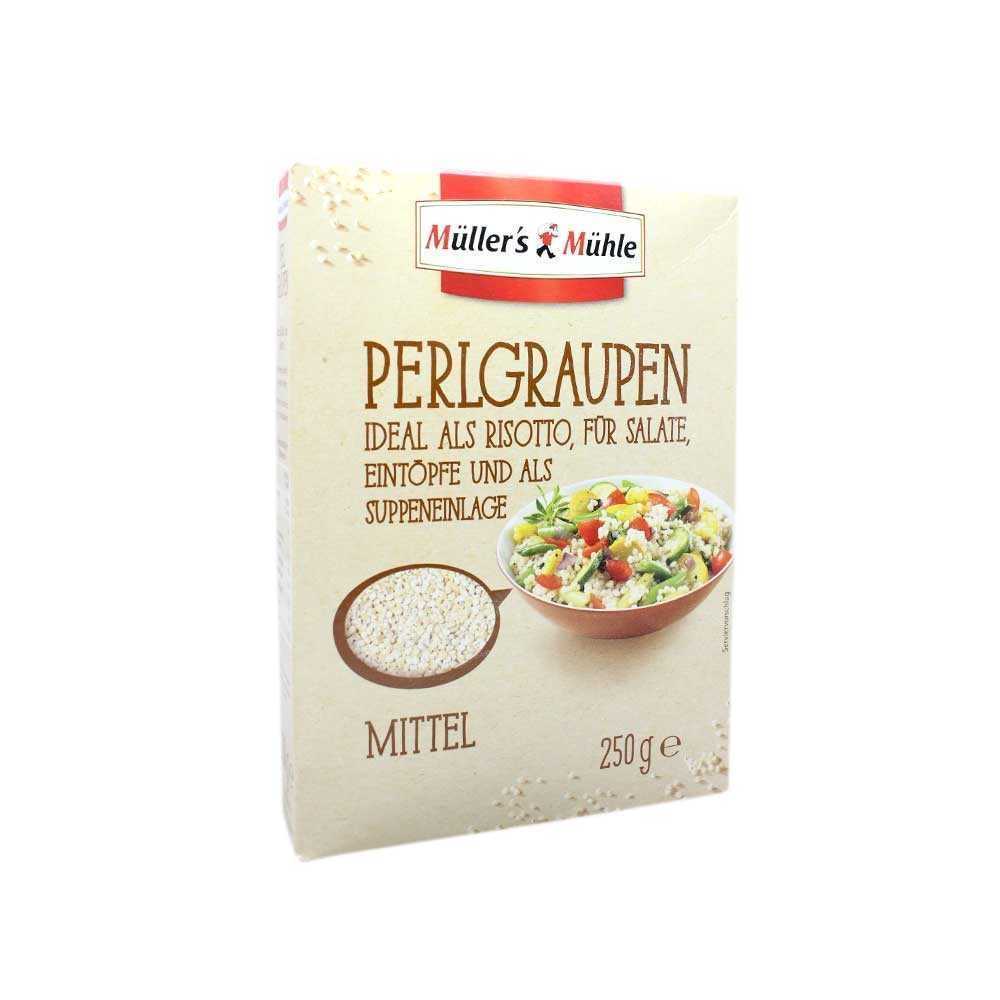 Mühller's&Mühle Perlgraupen 250g/ Cebada Perlada