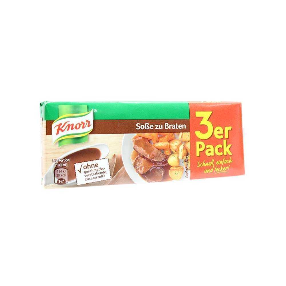 Knorr Soße zu Braten x3/ Sauce for Meat Basis
