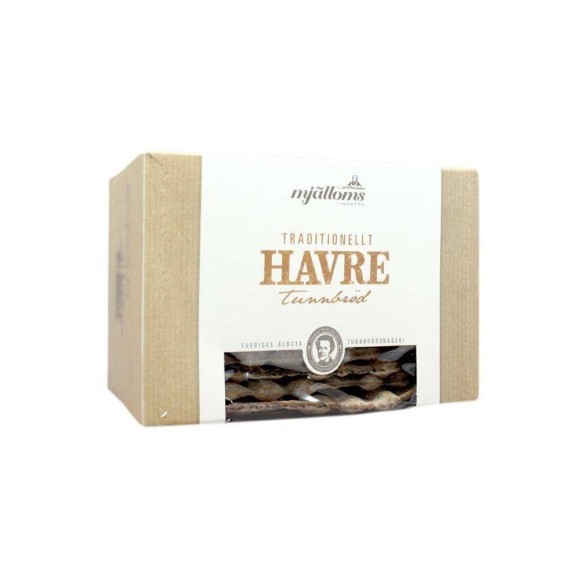Mjälloms Havre Tunnbröd 120g/ Pan Crujiente Avena Mjälloms Havre Tunnbröd 120g/ Pan Crujiente Avena