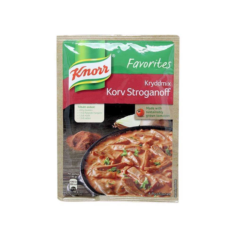 Knorr Kryddmix Korv Stroganoff 50g/ Spice Mix for Stew